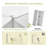 Narielle 11.8"W Narrow Bookcase-1283936233-1337919931