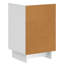 43cm W Engineered Wood Bedside Table