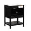 24"  Modern Sleek Bathroom Vanity Elegant Ceramic Sink With Solid Wood Frame Open Style Shelf-1248171263-1248171258