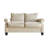 Mayner Fabric Reception Loveseat-1169084588