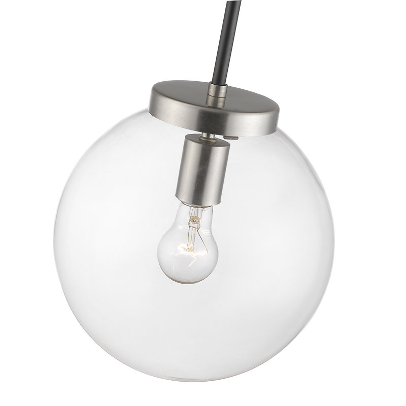 Anacletus 1 - Light Single Pendant, Brushed Nickel