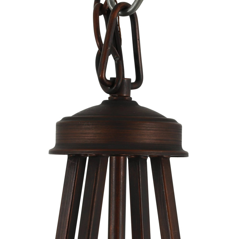 Eufaula 1 - Light Black Single Pendant
