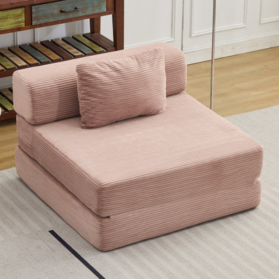 Canapé-lit simple pliant convertible, canapé-lit désossé, canapé-lit, fauteuil modulaire, une place