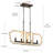 Marcus 5-Light Candle Style Rectangle Chandelier