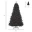 Sapin de Noël artificiel illuminé 7 pi avec branches réalistes et 1346 pointes