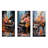 Floral Piano Magic Melody I - Music Piano Metal Wall Art Prints Set Of 3-1164279999