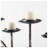 6.50'' H Metal Tabletop Candelabra