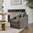 28" Wide Down Fill Upholstered Slipcovered Swivel Barrel Chair-481038215