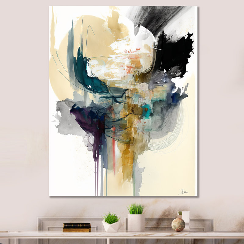 Alizarin Command III - reproduction sur toile, H 40 po x l 30 po x P 1,5 po, Toile tendue