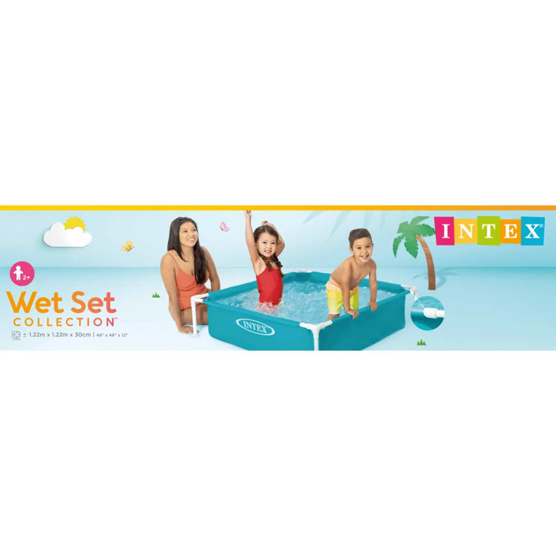 Intex Swimming Pool Mini Frame 122x122x30 cm 57173NP