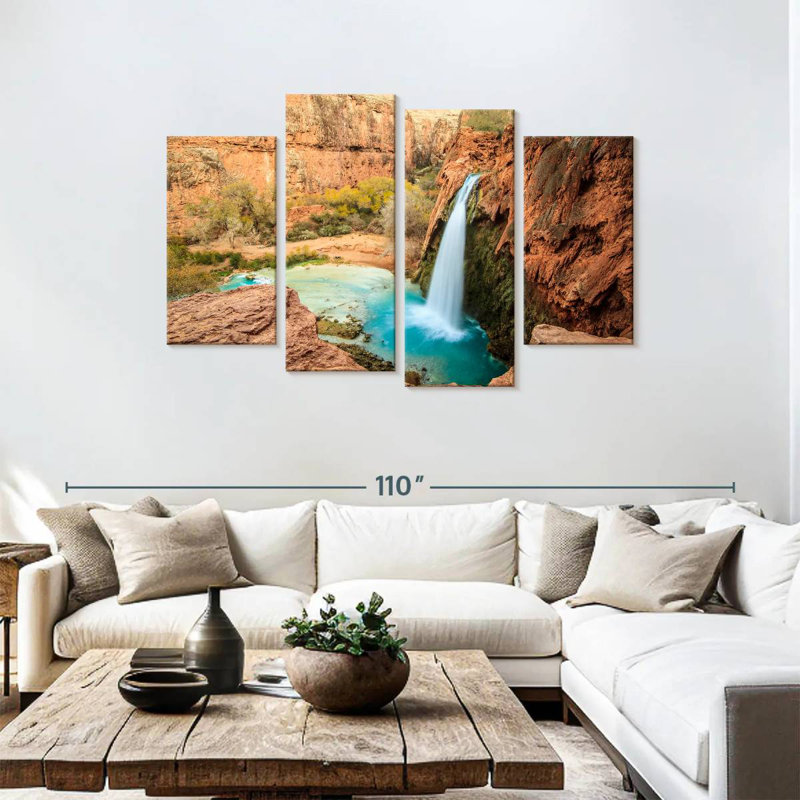 Alvord Picturesque Havasu Falls, 48" H x 75" W