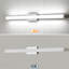 Éclairage mural pour meuble-lavabo 41 po - Nickel brossé à DEL carré, blanc froid 24 W 6 000 K, barre murale sur miroir-2054358194-2054358195
