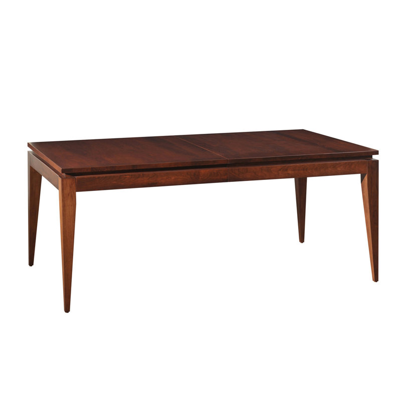 Green Bay Solid Wood Dining Table, 42'' W x 72" L, Rich Tobacco