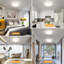 Chyra Acrylic LED Flush Mount