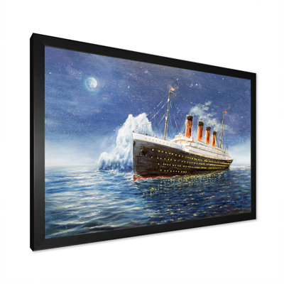 Titanic - reproduction sur toile