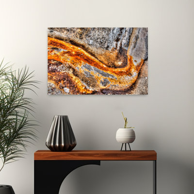 Firehole, art abstrait organique vibrant