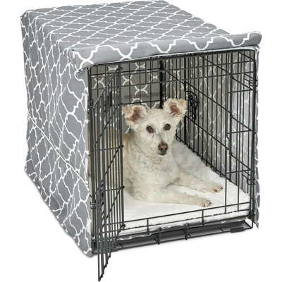 Emaleah Polyester Pet Crate Cover