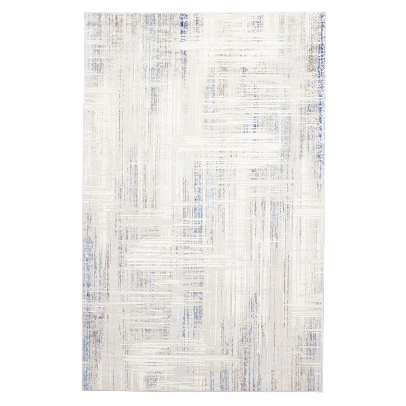Quinn Blue Rug 8'0" x 10'0", Rectangle 8' x 10'