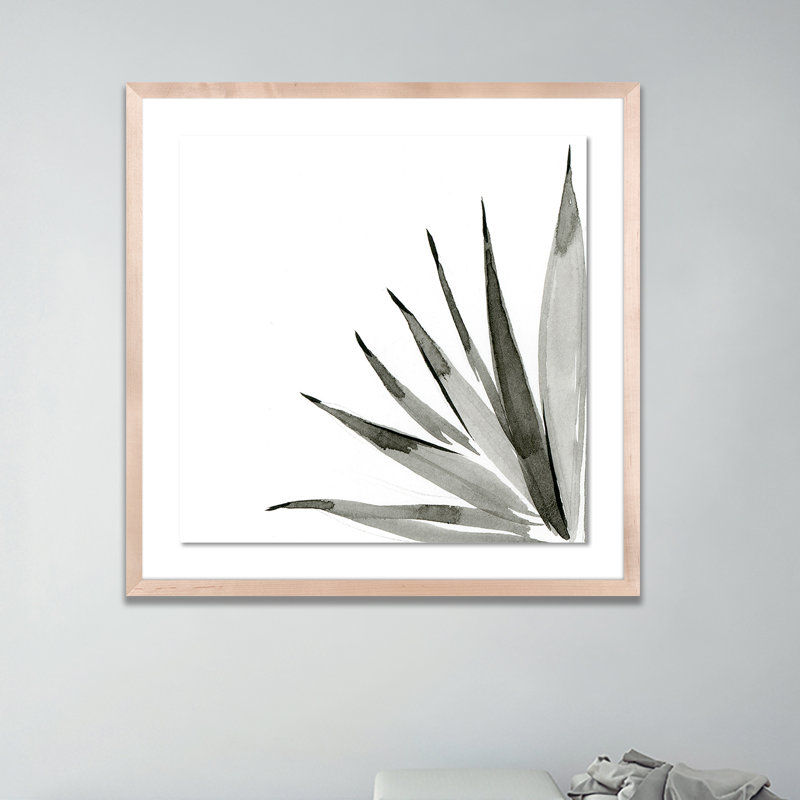 Agave I Print by Jess Engle, Natural, 24" H x 24" W x 1.5" D