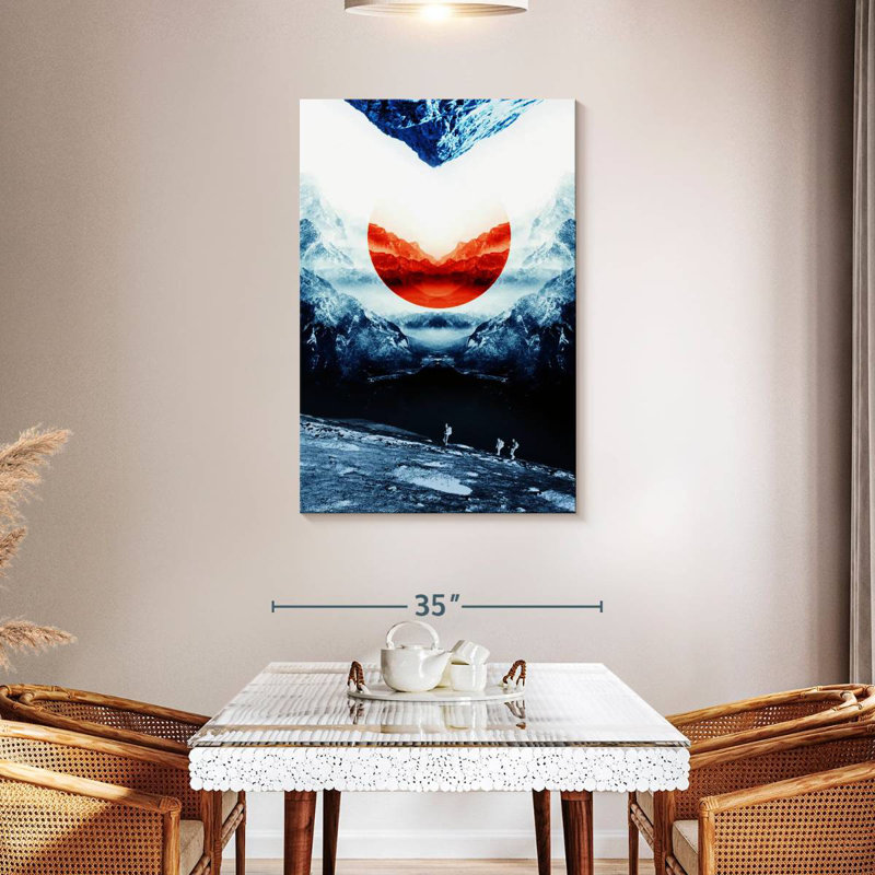 Avery Mission Blue, 45" H x 30" W