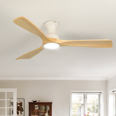 Karlena 52'' Ceiling Fan with Light Kit and Remote Control