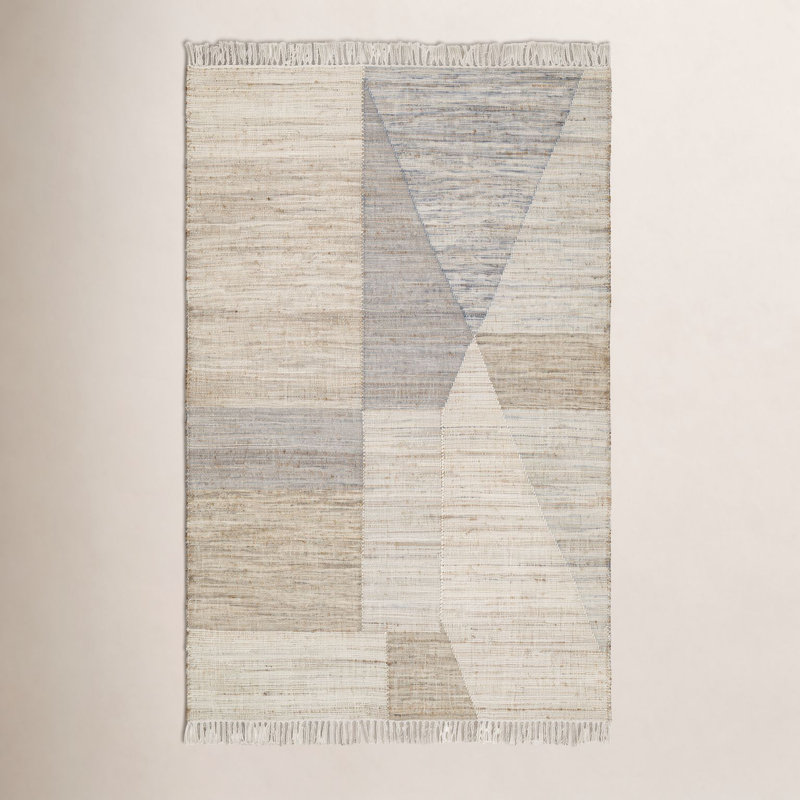 Tapis d'intérieur en jute Francis Pelia, Rectangle 7'9" x 9'9"