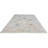 Oushak Collection, Transitional One-of-a-Kind Rectangle 8'3" X 10'2" Hand Knotted Area Rug