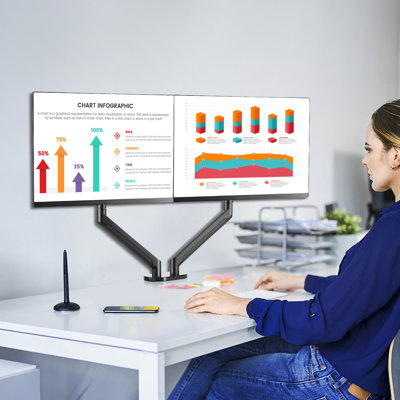Stellweilan Tessberg Multi-Screen Desktop Mount