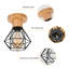 Retro Simple Wrought Iron Flush Mount