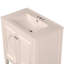 Meuble-lavabo de 30 po avec lavabo, deux portes avec tablette, charnières de porte à fermeture en douceur, style rétro-111123969