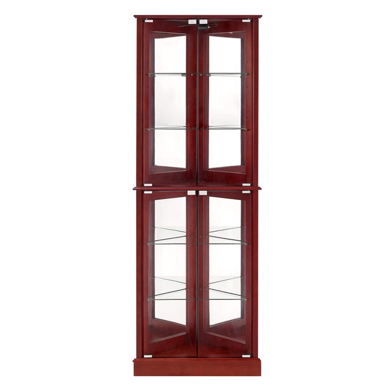 Armoire d'angle Curio