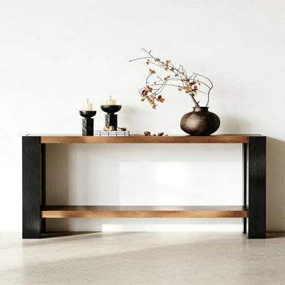 Retro Minimalist Practical Console Table