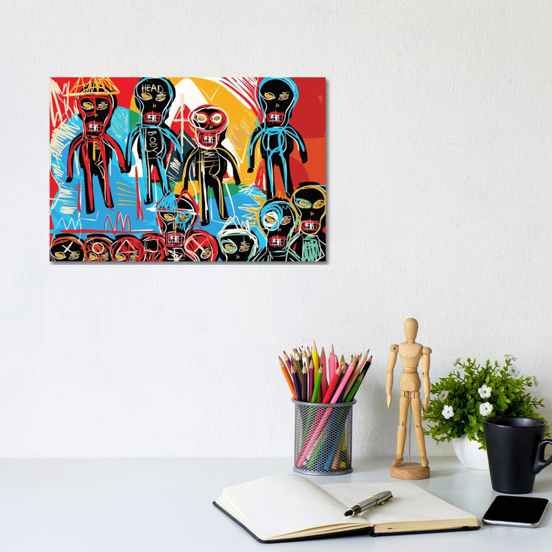 One in the Crowd 1 Piece Wrapped Canvas Wall Art, 20.32 cm H x 30.48 cm W