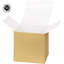 Boîte à cubes avec ruban en satin, 3 x 3 x 3, or, 50-paquet-42676036