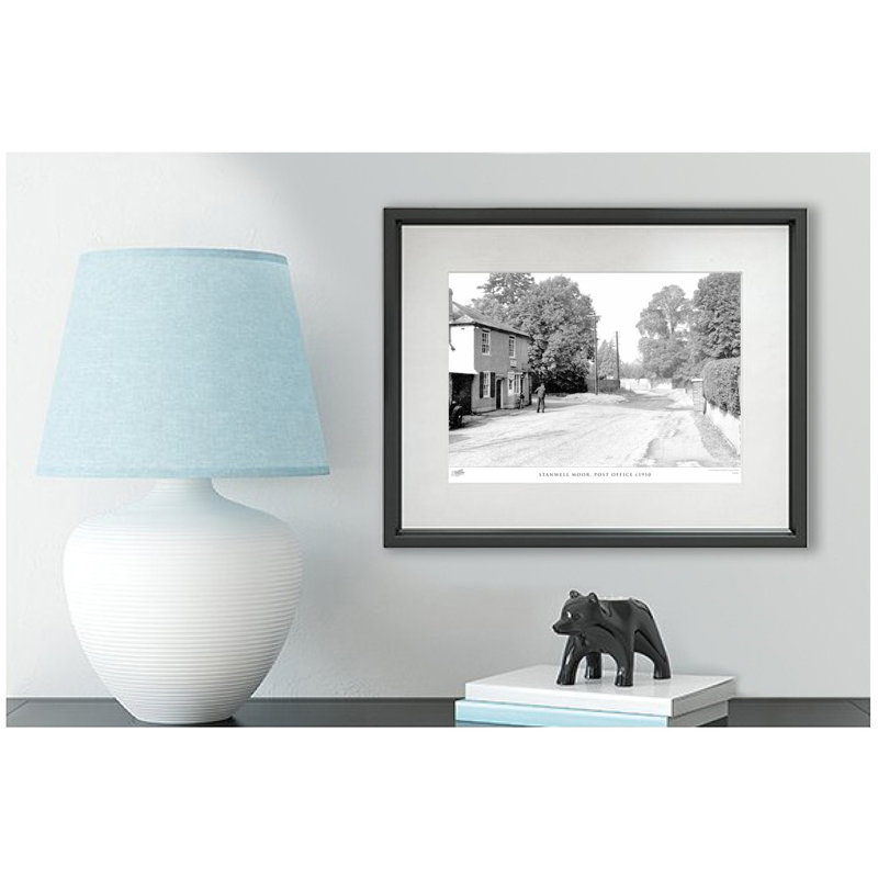 Stanwell Moor, Post Office C1950 by Francis Frith - Single Picture Frame Print, 28cm H x 36cm W x 2.3cm D