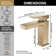 Single-handle Bathroom Faucet with Drain Assembly