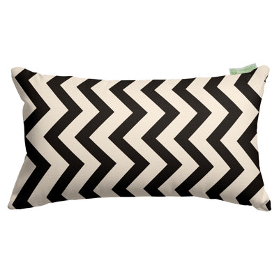 Zig Zag Rectangular Throw Pillow