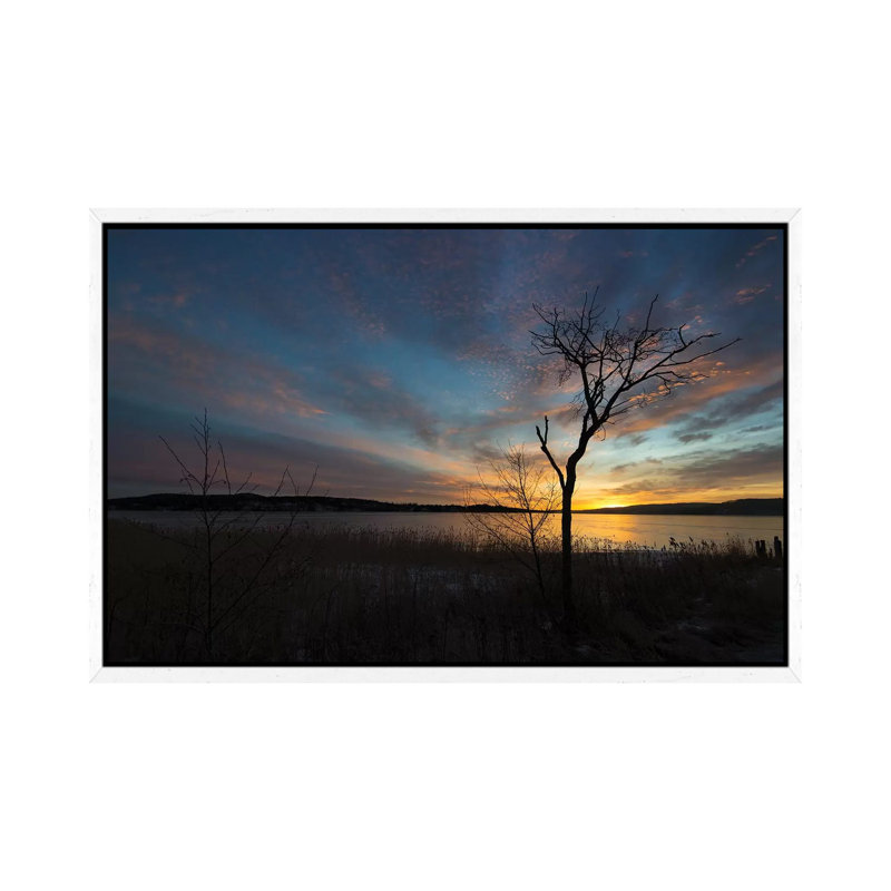 Sunset by Andreas Stridsberg - Floater Frame Gallery-Wrapped Canvas Giclée on Canvas, 45.72 cm H x 66.04 cm W, White