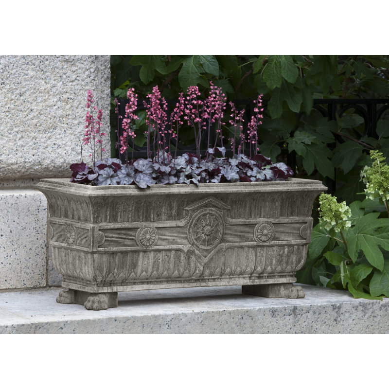 Smithsonian Handmade Planter, Graystone