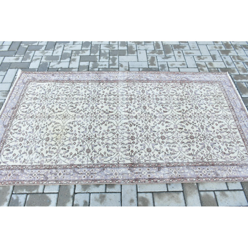 Vintage Turkish Rug in Rich Tones Ideal for Living Room and Dining Room Decor