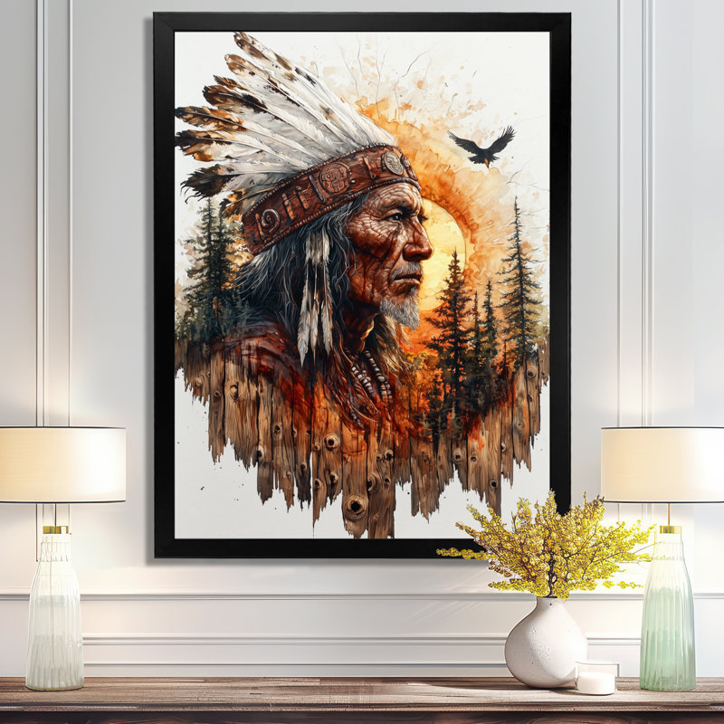 Geriet - People, art mural sur toile, Impression d'un seul cadre photo, Noir, H 20 po x l 12 po