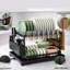 Stainless Steel Two Tier Dish Rack