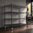 4-Shelf 48"W x 24"D Heavy Duty Adjustable Wire Shelving Unit with Casters-1179369838-1179369833