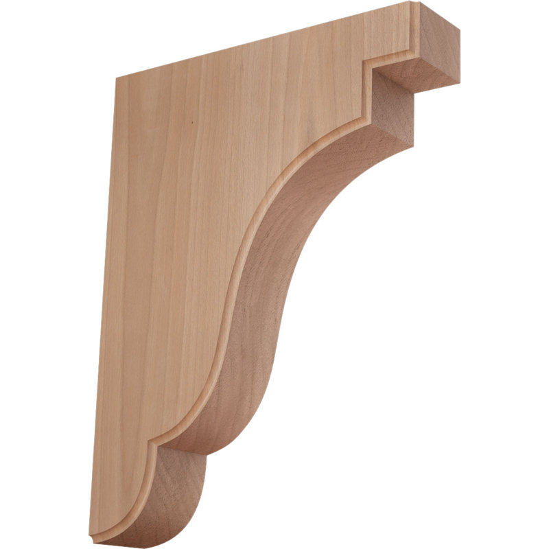 Support Bedford, Cerisier, 1,75 po X P 7,25 po X P 9,5 po H