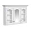 Armoire à pharmacie avec miroir, armoire de rangement pour salle de bain avec porte miroir et tablettes