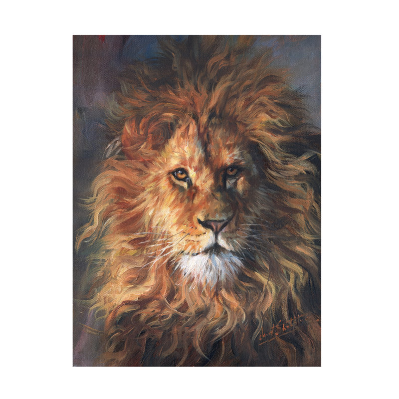 Art sur toile, David, H 14 po x l 19 po