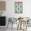 Cadre flottant Clever Feline Wine Drinks, design par Carrie Cantwell-640773625-640773573