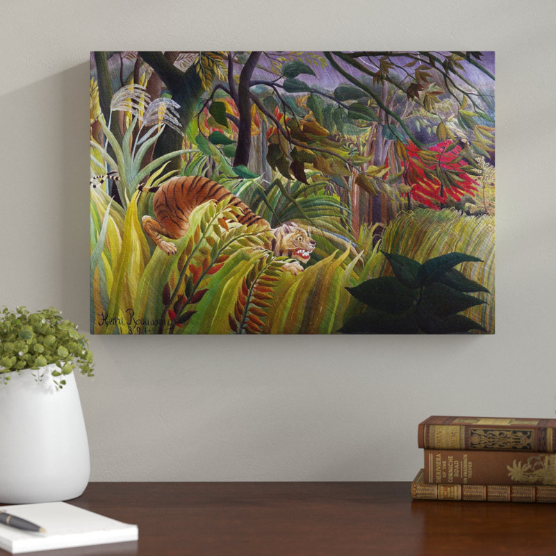 Henri Rousseau - Wrapped Canvas, 50cm H x 76cm W
