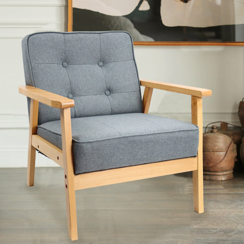 Fauteuil en lin 21,26 po Brookville