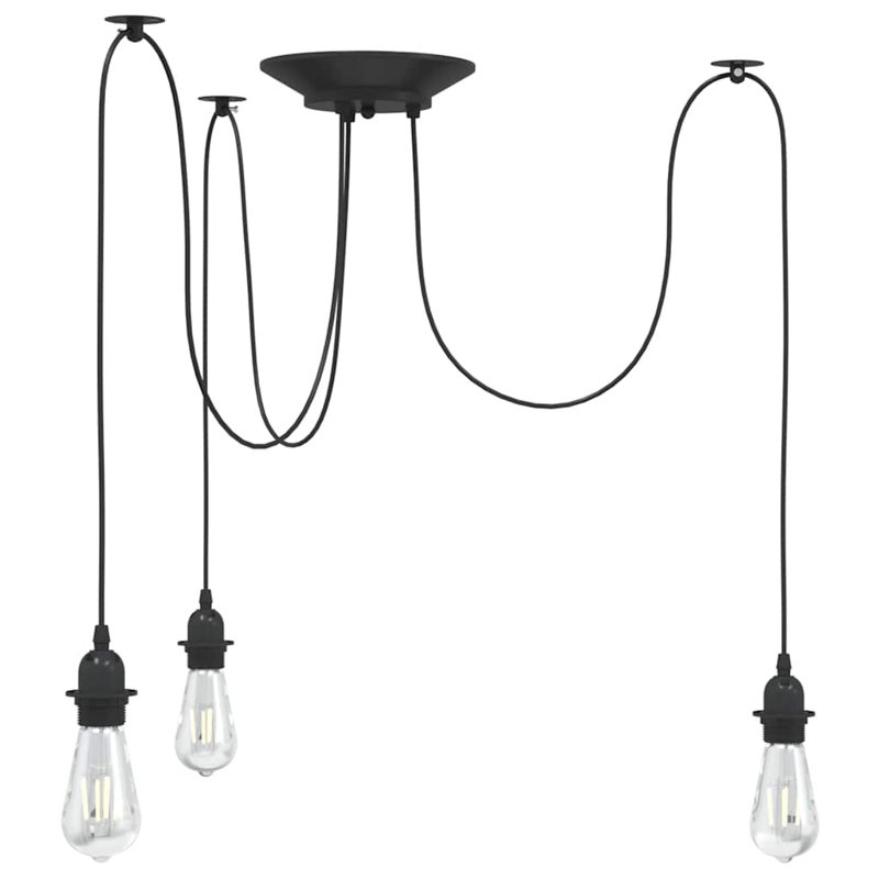 Belsy 3 - Light Black Pendant